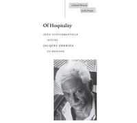 Jacques Derrida Anne Dufourmantelle Of Hospitality (Copertina rigida)