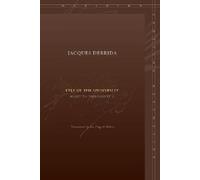 Jacques Derrida Eyes of the University (Tascabile) Meridian: Crossing Aesthetics