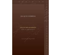 Jacques Derrida Eyes of the University (Tascabile) Meridian: Crossing Aesthetics