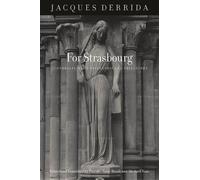 Jacques Derrida For Strasbourg (Copertina rigida)