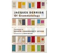 Jacques Derrida Of Grammatology (Tascabile)