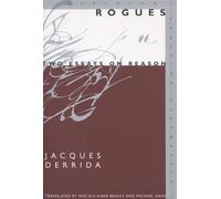 Jacques Derrida Rogues (Tascabile) Meridian: Crossing Aesthetics