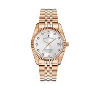 JACQUES DU MANOIR Orologio Analogico al Quarzo Donna con Cinturino in Oro Rosa NRO.15