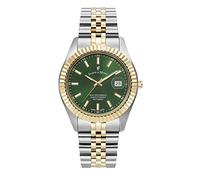 Jacques Du Manoir Orologio Dress JWN01703 - Quadrante verde 40 mm, argento e oro, bracciale