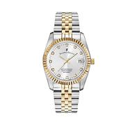 Jacques du Manoir Inspiration - NRO.07 - Dameshorloge - Swiss Made - Goud - Zilver - Roestvrijstaal - 36 MM