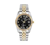 Jacques du Manoir Inspiration - NRO.19 - Dameshorloge - Swiss Made - Goud - Zilver - Staal - 36 MM