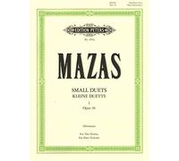 Jacques F. Mazas: Small Duets For Two Violins Op. 38 Volume 1. For Violino(Duetto)