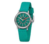 JACQUES FAREL KCF 067 - Orologio da polso per bambini, analogico, al quarzo, con cinturino in tessuto, extra morbido, turchese, turchese, Classico