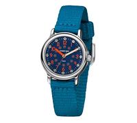 JACQUES FAREL KCF 078 - Orologio da polso per bambini, analogico, al quarzo, con cinturino in tessuto, extra morbido, blu, Blu, Classico