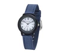 JACQUES FAREL ORSO 3050 - Orologio da polso per bambini, analogico, al quarzo, con cinturino in tessuto biologico, colore: blu scuro, Blu, cinghia