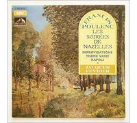 Jacques Fevrier - Francis Poulenc: Les Soirees De Nazelles, Improvisations, Themes Varies, Napoli [LP]