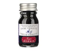 Jacques Herbin 13777ST -Una boccetta di inchiostro profumato Les subtiles per penne stilografiche e roller, 10 ml, senza imballaggio, inchiostro lilla e profumo alla violetta