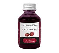 Jacques Herbin 17029T - flacone e d'inchiostro, per scrittura 100ml - pennini, stilografiche - rosso granata