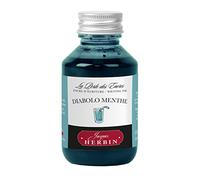 Jacques Herbin 17033T - Flacon d'encre à écrire 100ml - Stylo-plumes, stylos roller - Diabolo menthe