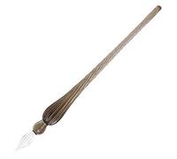 Jacques Herbin 21409T - Plume de verre ronde 18cm, Noire