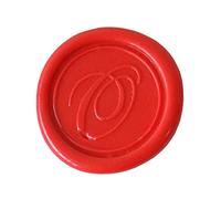 Jacques Herbin 40315T - Placchetta in ottone per ceralacca, stile corsivo, lettera O