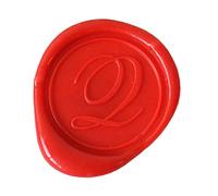Jacques Herbin 40317T - Placchetta in ottone per ceralacca, stile corsivo, lettera Q