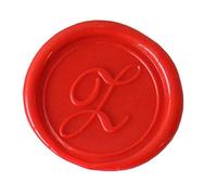 Jacques Herbin 40326T - Placchetta in ottone per ceralacca, stile corsivo, lettera Z