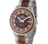 Jacques Lemans 1-2116H Eco Power Wood Orologio Uomo 40mm 10ATM