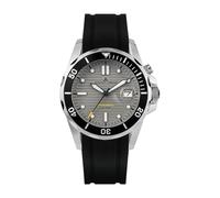 JACQUES LEMANS - Automatic watch Hybromatic - Automatic movimento dell'orologio - Spessore della cassa: 12.5 mm - Acciaio inossidabile - Black Rubber - 20 ATM
