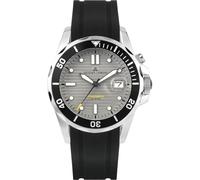 JACQUES LEMANS - Automatic watch Hybromatic - Automatic movimento dell'orologio - Spessore della cassa: 12.5 mm - Acciaio inossidabile - Black Rubber - 20 ATM