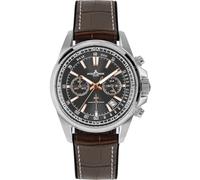 JACQUES LEMANS - Cronografo Liverpool - Quartz movimento dell'orologio - Spessore della cassa: 13 mm - Acciaio inossidabile - Brown - Rose-gold - 20 ATM