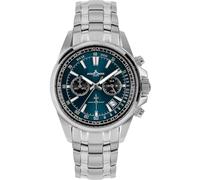 JACQUES LEMANS - Cronografo Liverpool - Quartz movimento dell'orologio - Spessore della cassa: 13 mm - Acciaio inossidabile - Steel Blue - 20 ATM