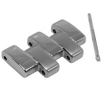Jacques Lemans Cronografo Uomo 1x Bandglied Acciaio Inox Argento 1-1619F