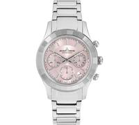 JACQUES LEMANS - Cronografo Venice - Quartz movimento dell'orologio - Spessore della cassa: 10.7 mm - Acciaio inossidabile - Steel Pink - 5 ATM