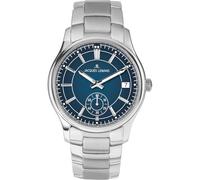 JACQUES LEMANS - Date watch Derby - Quartz movimento dell'orologio - Spessore della cassa: 10 mm - Larghezza della cassa: 41 mm - Acciaio inossidabile - Blue - 10 ATM