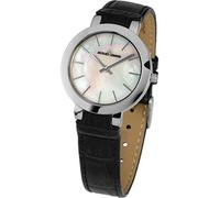 Jacques Lemans La Passion Milano Orologio da Polso al Quarzo, Analogico, Donna, Pelle, Oro/Rosa