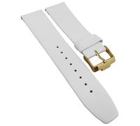 Jacques Lemans La Passione Cinturino 22mm Pelle Bianco Dorato Chiusura LP-123