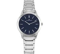 JACQUES LEMANS Orologio al quarzo da uomo 0, Blu/argento, Bracciale