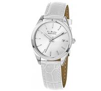 JACQUES LEMANS Orologio analogico al quarzo da donna LP-132B con cinturino in pelle, Bracciale