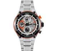 JACQUES LEMANS Orologio Analogico al Quarzo Uomo con Cinturino in Acciaio Inossidabile mid-39608