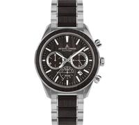 Jacques Lemans 1-2115I Eco Power Wood Orologio Uomo 44mm 10ATM