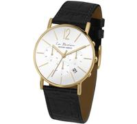 JACQUES LEMANS Orologio classico LP-123O, bianco, oro rosa, nero, cinghie