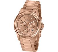 Jacques Lemans Orologio Cronografo Quarzo Unisex con Cinturino in Acciaio Inox LP-111J