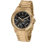 Jacques Lemans Orologio Cronografo Quarzo Donna con Cinturino in Acciaio Inox LP-111Q