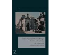 Jacques Lezra On the Nature of Marx's Things (Tascabile) Lit Z