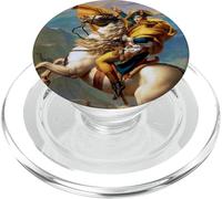 Jacques-Louis David - Napoleone Attraversando le Alpi PopSockets PopGrip per MagSafe