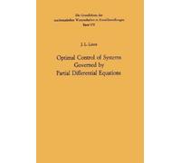 Jacques Louis L Optimal Control of Systems Governed by Partial Diffe (Tascabile)
