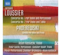 Jacques Loussie Jacques Loussier: Concerto No. 1 for Violin and Percussion/ (CD)