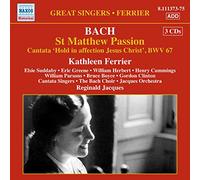 Johann Sebastian Bach Bach: St. Matthew Passion/... (CD) Album