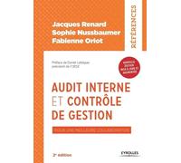 Jacques Renard Fabienne Oriot Sophie Nu Audit interne et contrôle de (Tascabile)