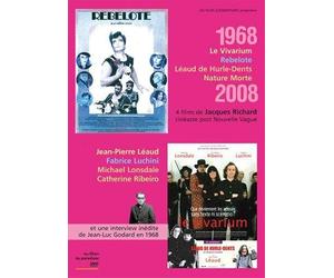 Jacques richard - 4 films : le vivarium + rebelote + léaud de hurle-dents + nature morte