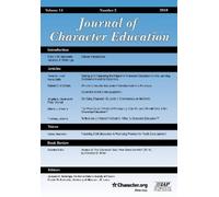 Jacques S. Benninga Journal of Character Education Vol 14 Issue 2 (Tascabile)