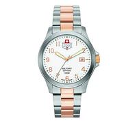 Jacques Du Manoir JDM-WG001-06 - Orologio da polso in argento e oro rosa, argento + oro rosa, Bracciale