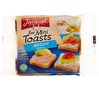 Jacquet Les Mini Toasts Nature Jacquet, 3 x 85 g, 6 pezzi