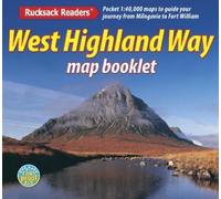 Jacquetta Megarry West Highland Way map booklet (Tascabile)